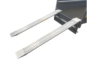 Rampes aluminium remorque 200 cm – 1 000 kg – Jeu de 2