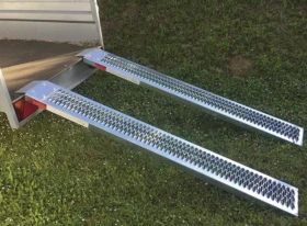 Rampes acier galvanisé remorque 192 cm – 430 kg – Jeu de 2