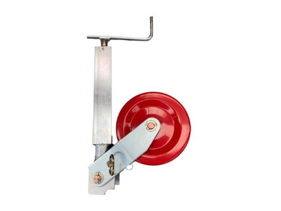 Roue jockey corps carré 70 roulette métal