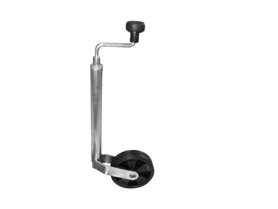 image de Roue jockey corps rond Ø34