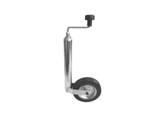 Roue jockey corps rond Ø48