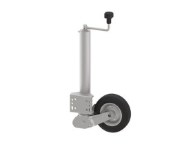 image de Roue jockey Ø60 escamotable - Charge statique 250kg