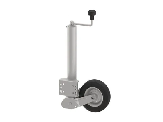 Roue jockey Ø60 escamotable - Charge statique 250kg