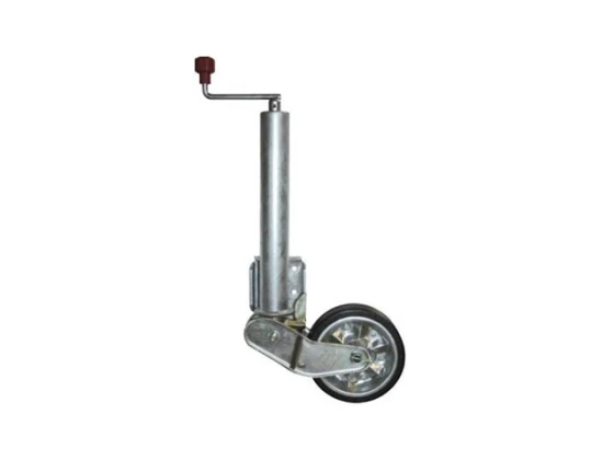 Roue jockey Ø60 escamotable - Charge statique 500kg