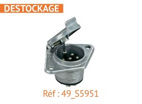 image de Socle femelle 24V | Série N | 7 plots