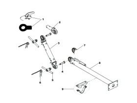 image de Timon réglable non freiné | Type KHV 5 - 500 kg